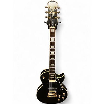 Used Epiphone Les Paul Custom Ebony Solid Body Electric Guitar