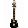 Used Epiphone Les Paul Custom Ebony Solid Body Electric Guitar Ebony