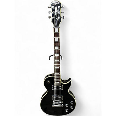 Used Epiphone Les Paul Custom Ebony Solid Body Electric Guitar