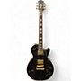Used Epiphone Les Paul Custom Ebony Solid Body Electric Guitar Ebony