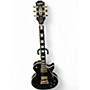 Used Epiphone Les Paul Custom Ebony Solid Body Electric Guitar Ebony