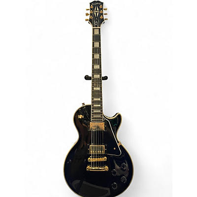 Used Epiphone Les Paul Custom Ebony Solid Body Electric Guitar