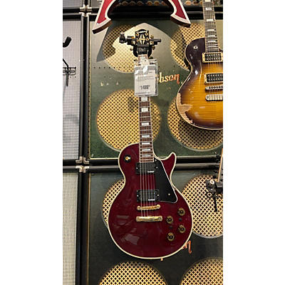 Epiphone Used Epiphone Les Paul Custom Elite Wine Red Solid Body Electric Guitar