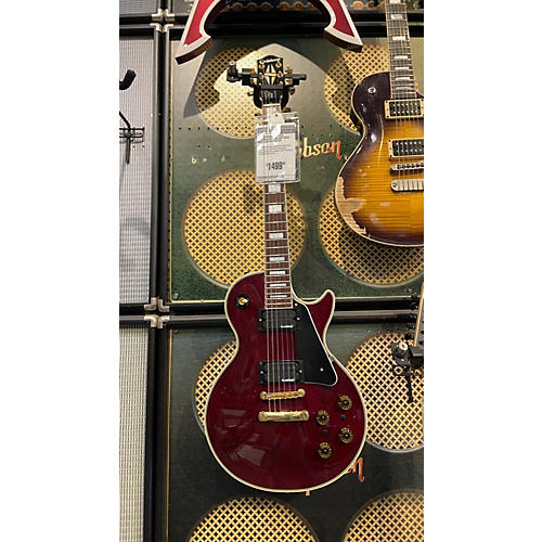 Epiphone Used Epiphone Les Paul Custom Elite Wine Red Solid Body Electric Guitar Wine Red