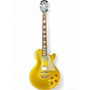 Used Epiphone Les Paul Custom Gold Top Solid Body Electric Guitar Gold Top
