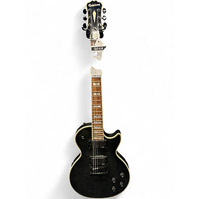 Used Epiphone Les Paul Custom Gunmetal Gray Solid Body Electric Guitar