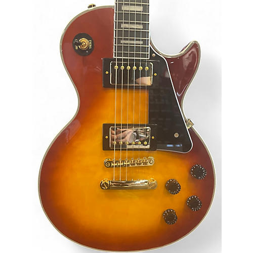 Used Epiphone Les Paul Custom ICED TEA BURST Solid Body Electric Guitar ICED TEA BURST