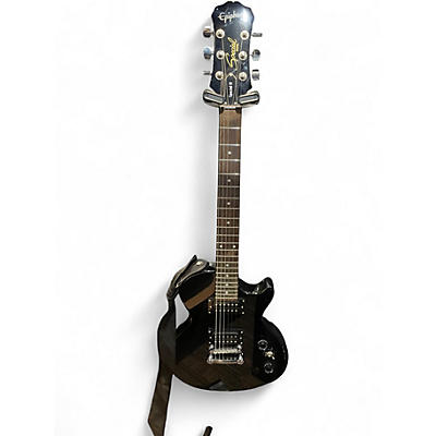 Used Epiphone Les Paul Custom II Black Solid Body Electric Guitar