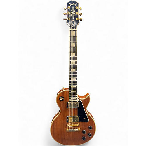 Used Epiphone Les Paul Custom KOA Solid Body Electric Guitar KOA