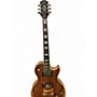 Used Epiphone Les Paul Custom Koa Natural Solid Body Electric Guitar Natural