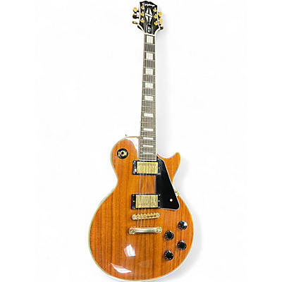 Used Epiphone Les Paul Custom Koa Solid Body Electric Guitar