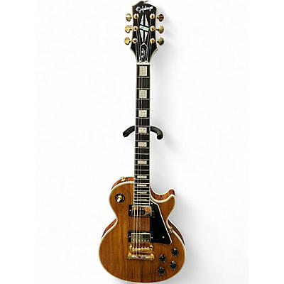 Used Epiphone Les Paul Custom Koa Solid Body Electric Guitar