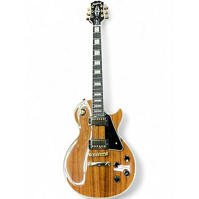 Used Epiphone Les Paul Custom Koa koa Solid Body Electric Guitar