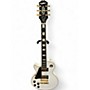 Used Epiphone Les Paul Custom Left Handed Alpine White Electric Guitar Alpine White