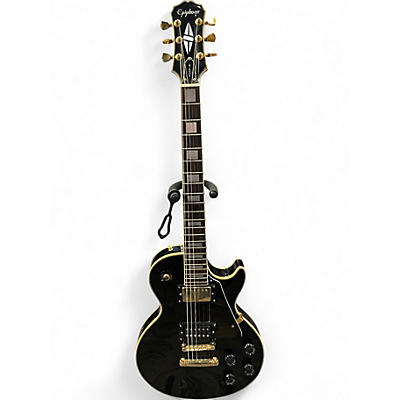 Used Epiphone Les Paul Custom MIK black Solid Body Electric Guitar