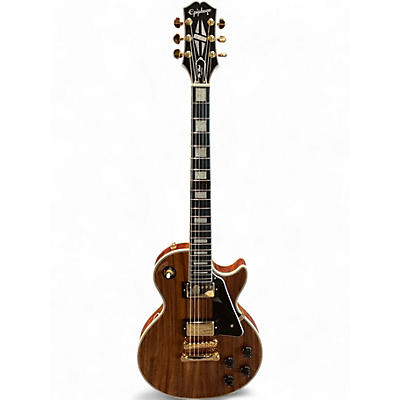 Used Epiphone Les Paul Custom Natural Solid Body Electric Guitar