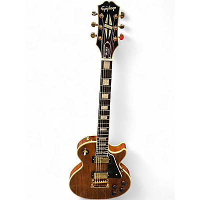 Used Epiphone Les Paul Custom Natural Solid Body Electric Guitar