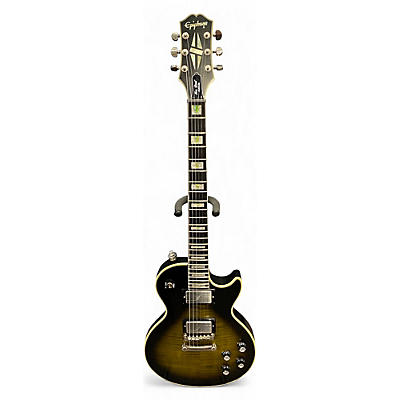 Used Epiphone Les Paul Custom OLIVE BURST Solid Body Electric Guitar