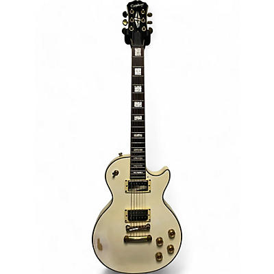 Epiphone Used Epiphone Les Paul Custom Olympic White Solid Body Electric Guitar