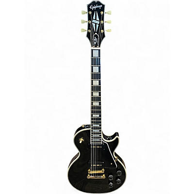 Used Epiphone Les Paul Custom P-90 Black Solid Body Electric Guitar