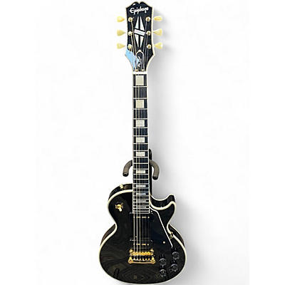 Used Epiphone Les Paul Custom P-90 Black Solid Body Electric Guitar