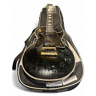 Used Epiphone Les Paul Custom P-90 Ebony Solid Body Electric Guitar