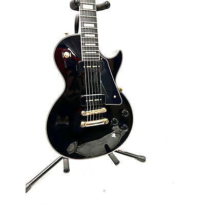 Epiphone Used Epiphone Les Paul Custom P90 Black Solid Body Electric Guitar