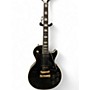 Used Epiphone Les Paul Custom P90S Black Solid Body Electric Guitar Black