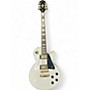 Used Epiphone Les Paul Custom Pro Alpine White Solid Body Electric Guitar Alpine White