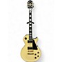Used Epiphone Les Paul Custom Pro Antique Ivory Solid Body Electric Guitar Antique Ivory