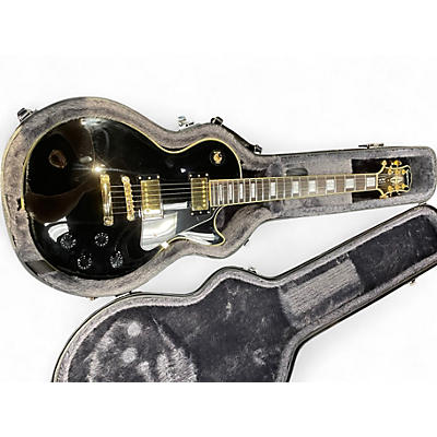 Used Epiphone Les Paul Custom Pro BLACK Solid Body Electric Guitar