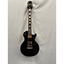 Used Epiphone Used Epiphone Les Paul Custom Pro Black And Gold Solid Body Electric Guitar Black and Gold