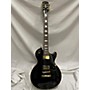 Used Epiphone Used Epiphone Les Paul Custom Pro Black And Gold Solid Body Electric Guitar Black and Gold