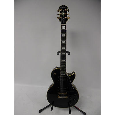 Epiphone Used Epiphone Les Paul Custom Pro Black Solid Body Electric Guitar