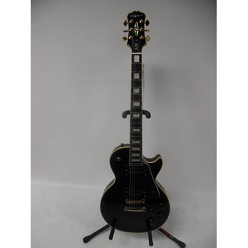 Epiphone Used Epiphone Les Paul Custom Pro Black Solid Body Electric Guitar Black