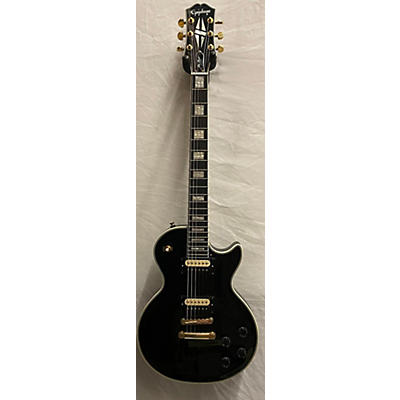 Epiphone Used Epiphone Les Paul Custom Pro Black Solid Body Electric Guitar