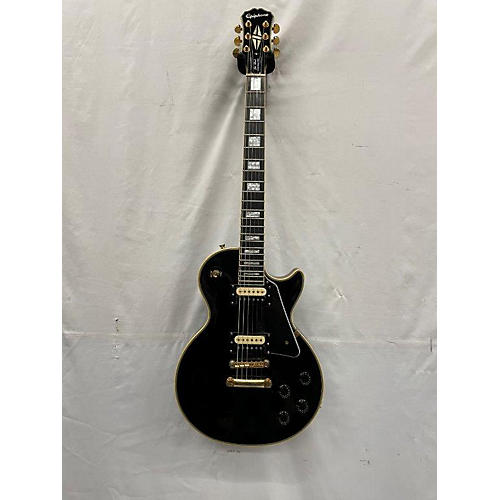 Epiphone Used Epiphone Les Paul Custom Pro Black Solid Body Electric Guitar Black