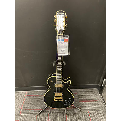 Epiphone Used Epiphone Les Paul Custom Pro Black Solid Body Electric Guitar