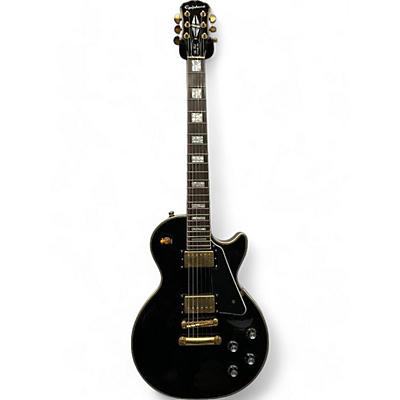 Epiphone Used Epiphone Les Paul Custom Pro Black Solid Body Electric Guitar