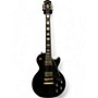 Used Epiphone Les Paul Custom Pro Black Solid Body Electric Guitar Black