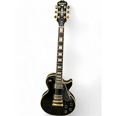 Epiphone Used Epiphone Les Paul Custom Pro Black Solid Body Electric Guitar