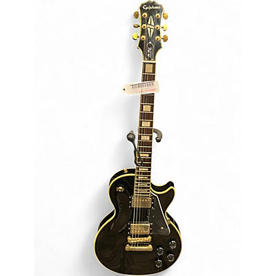 Used Epiphone Les Paul Custom Pro Black Solid Body Electric Guitar