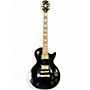 Used Epiphone Les Paul Custom Pro Black Solid Body Electric Guitar Black
