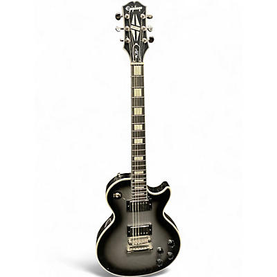 Used Epiphone Les Paul Custom Pro Black Solid Body Electric Guitar