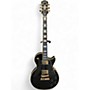 Used Epiphone Les Paul Custom Pro Black and Gold Solid Body Electric Guitar Black and Gold