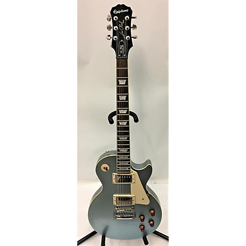 Epiphone Used Epiphone Les Paul Custom Pro Blue Solid Body Electric Guitar Blue