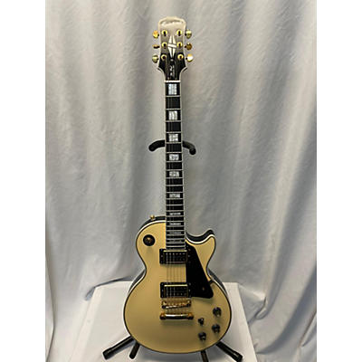 Epiphone Used Epiphone Les Paul Custom Pro Cream Solid Body Electric Guitar