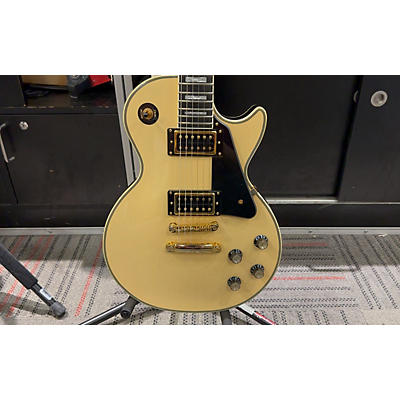 Epiphone Used Epiphone Les Paul Custom Pro Cream Solid Body Electric Guitar