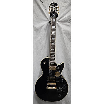 Epiphone Used Epiphone Les Paul Custom Pro Ebony Solid Body Electric Guitar