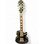 Used Epiphone Les Paul Custom Pro Ebony Solid Body Electric Guitar Ebony